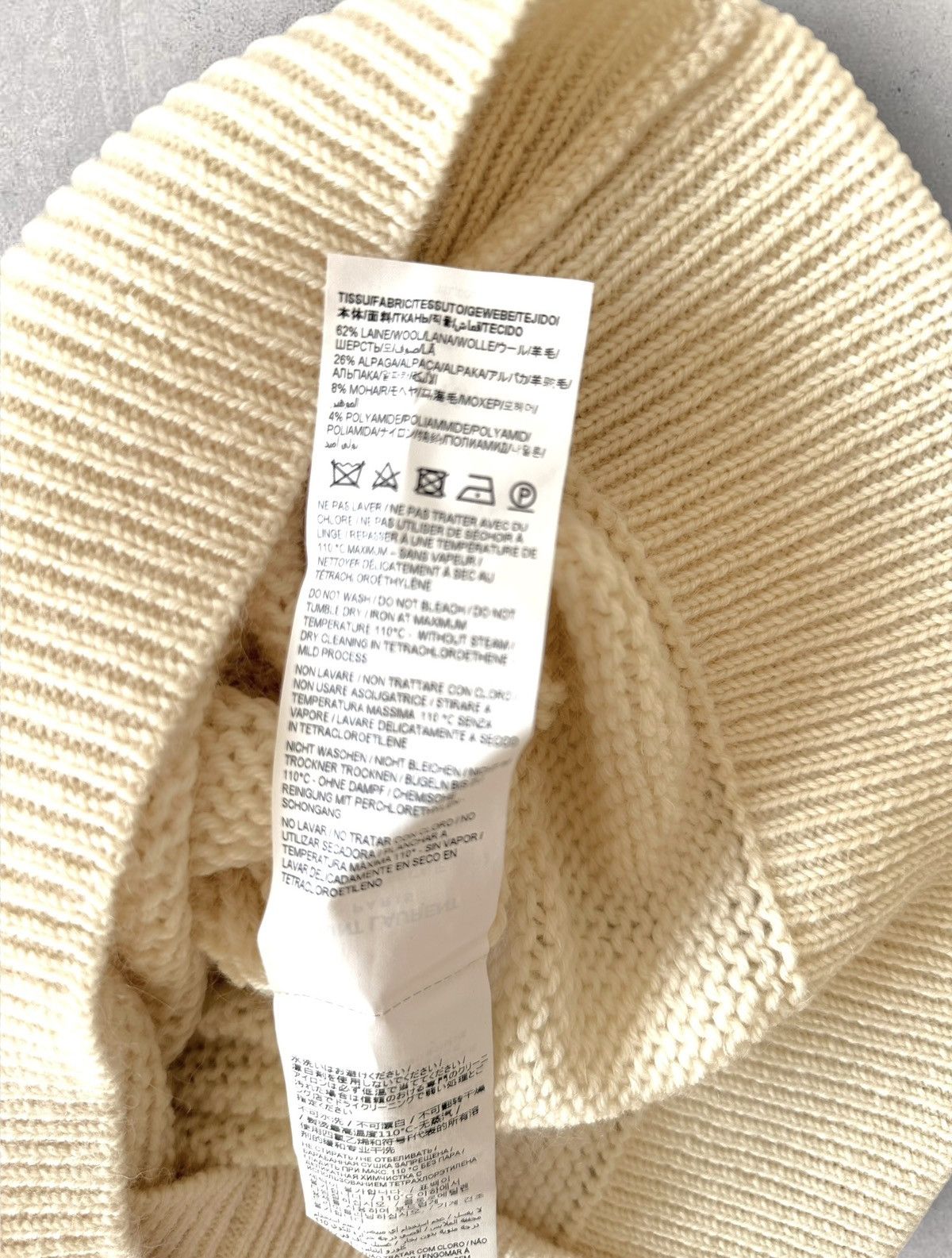 Saint Laurent Paris Saint Laurent Wool Blend Knit Sweater Size US L / EU 52-54 / 3 - 7 Thumbnail