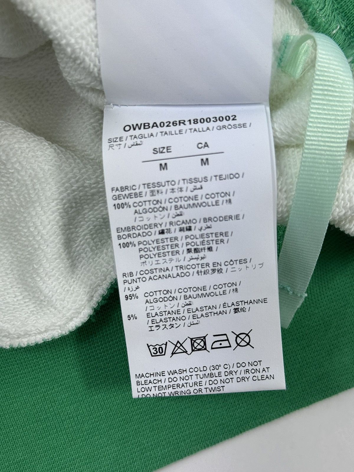 Off-White VIRGIL ABLOH WOMEN’S PRINT JUMPER Size M / US 6-8 / IT 42-44 - 6 Thumbnail