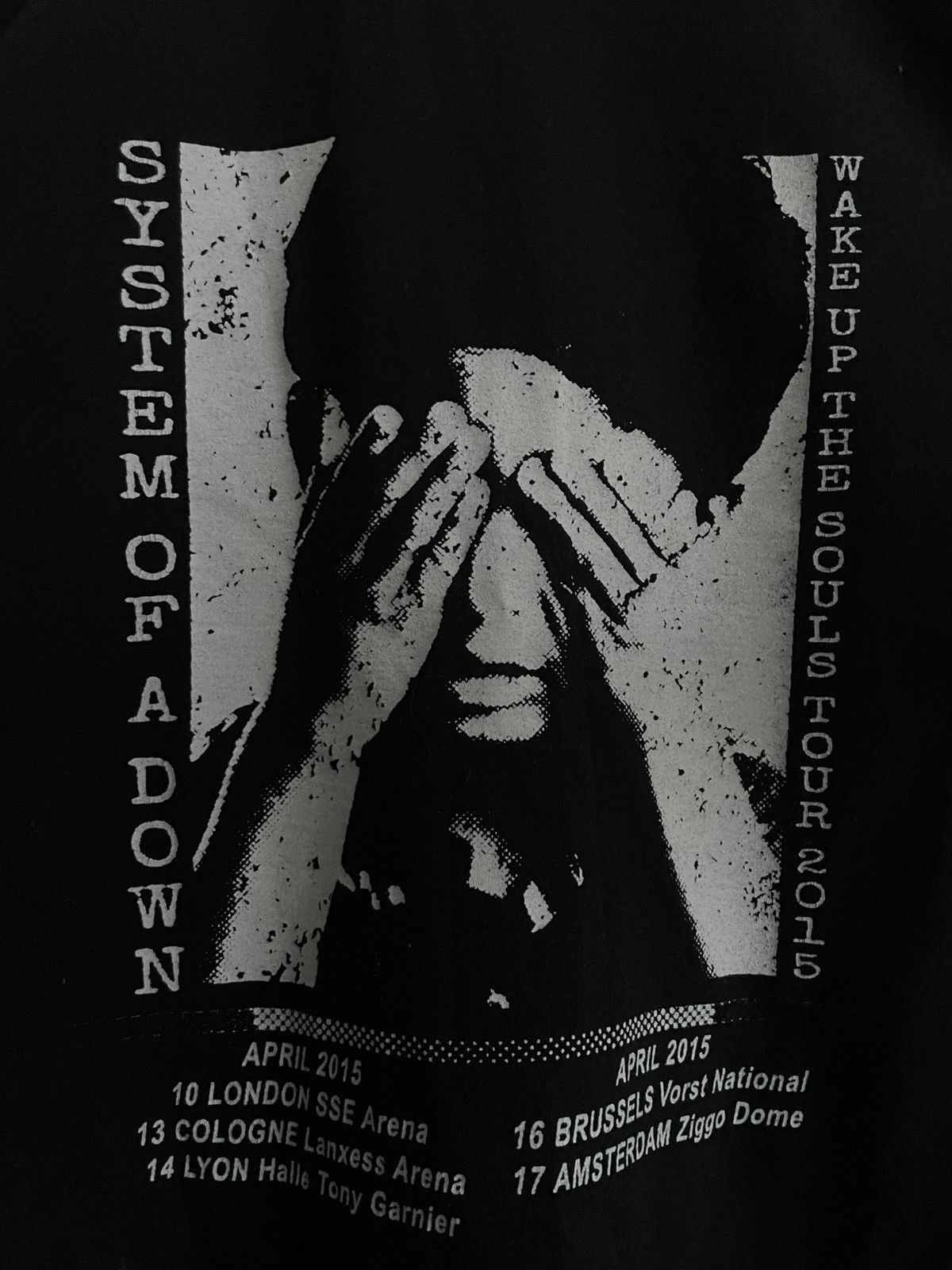 Band Tees Vintage System of a Down 2015 Rock Band T-Shirt RARE Size US XXL / EU 58 / 5 - 3 Thumbnail