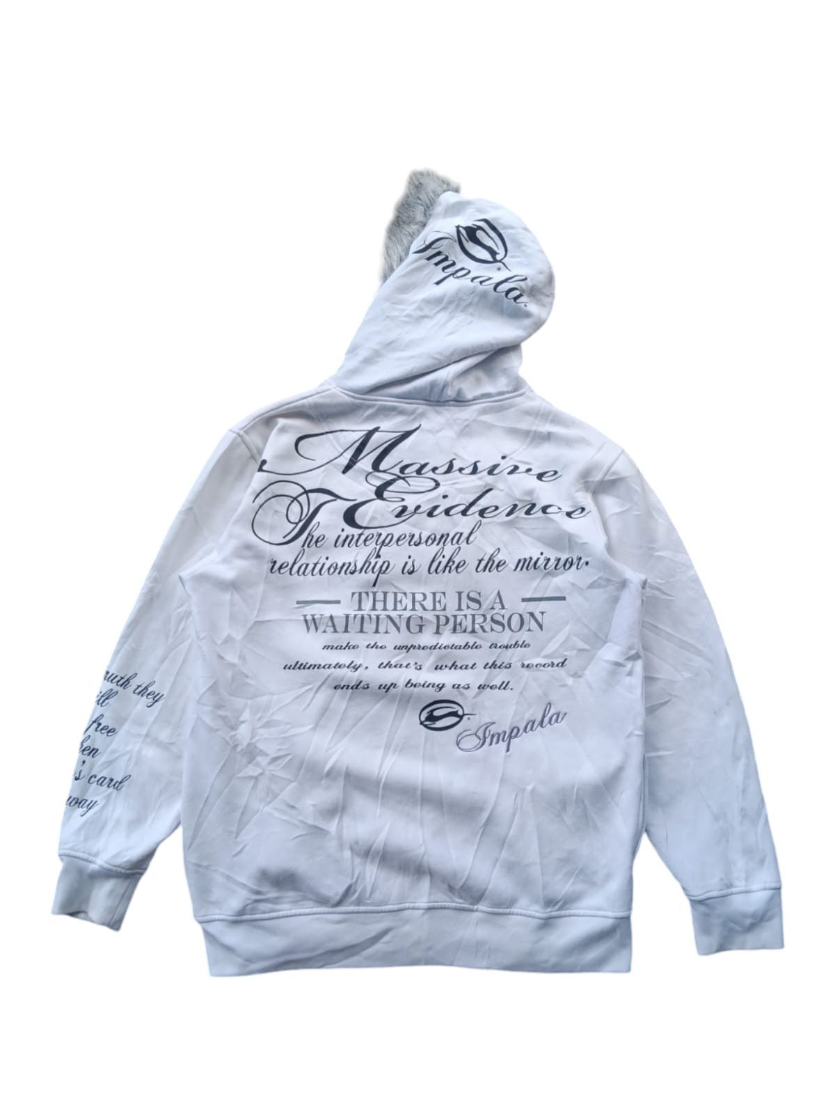 Japanese Brand Japanese Impala fur hoodie poem ifsixwasnine style Size US XL / EU 56 / 4 - 4 Thumbnail