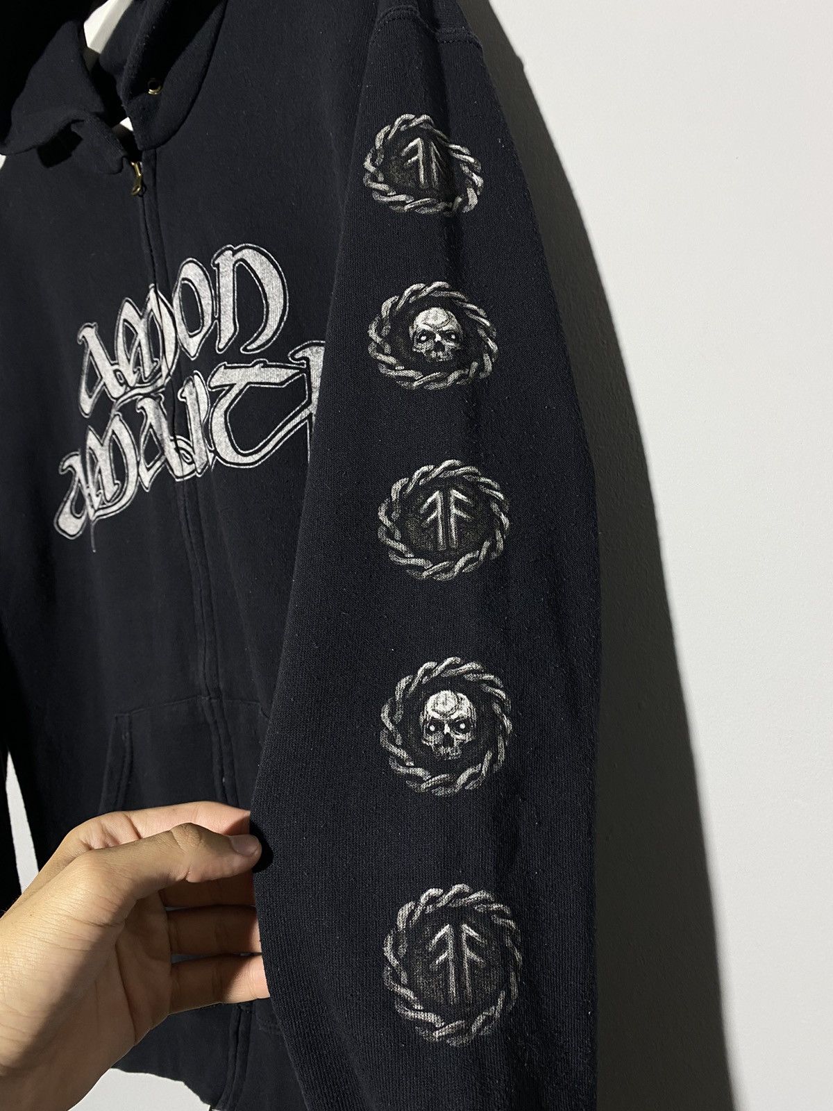Band Tees Vintage Y2K Amon Amarth Amazing Metal Band Zip Hoodie Size US L / EU 52-54 / 3 - 9 Thumbnail