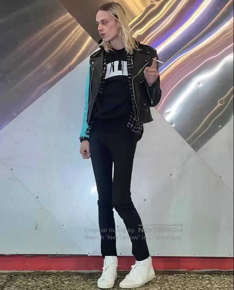 Saint Laurent Paris Saint Laurent Paris Original Year Black and White Color Bl Size US 6.5 / EU 39-40 - 7 Thumbnail