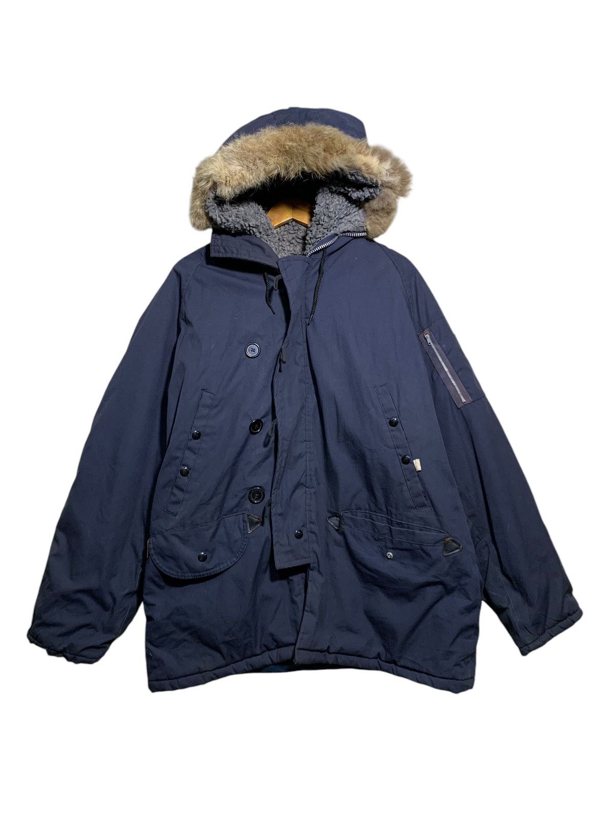 Other 🔥VTG CORINTH M.F.G TYPE N3B ARCTIC PARKA JACKETS Size US L / EU 52-54 / 3 - 2 Thumbnail