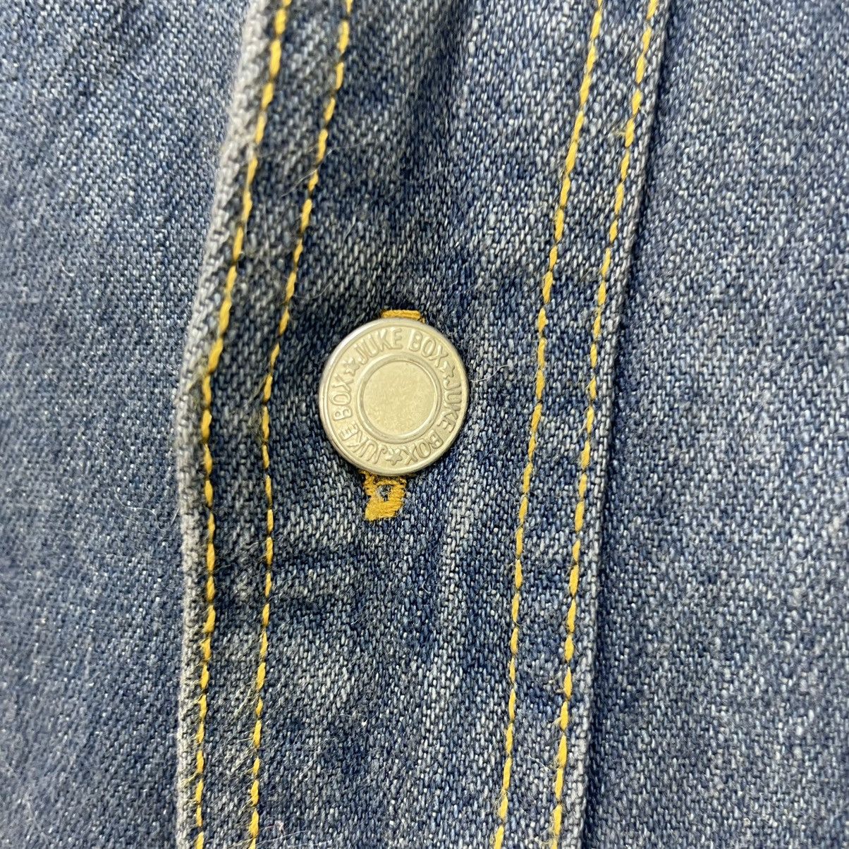 Vintage Japanese Brand Epoch Denim Jacket Worker Style Size US M / EU 48-50 / 2 - 5 Thumbnail