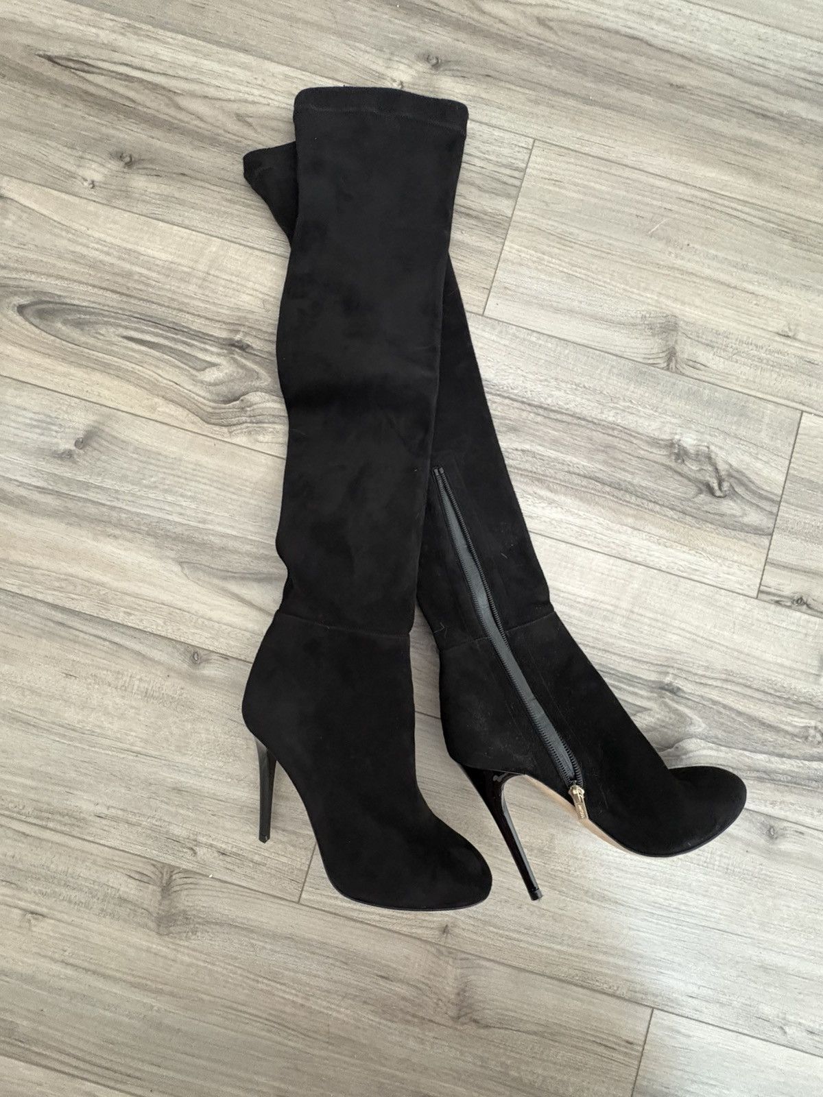 Jimmy Choo Jimmy Choo turner over the knee heeled boot Size US 7 / IT 37 - 2 Thumbnail