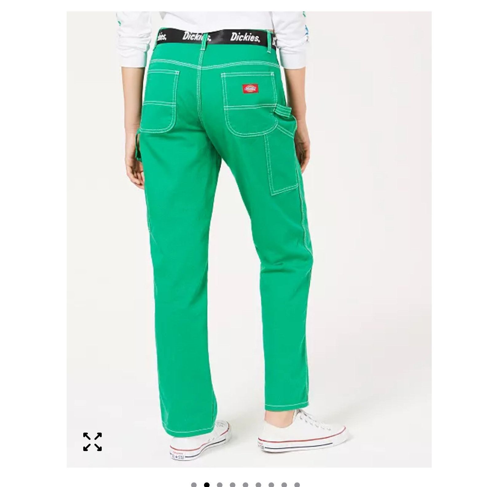 Dickies Y2K Dickies Women Sz 5/27 Duck carpenter pants in Green Y2K Size 27" / US 4 / IT 40 - 14 Thumbnail