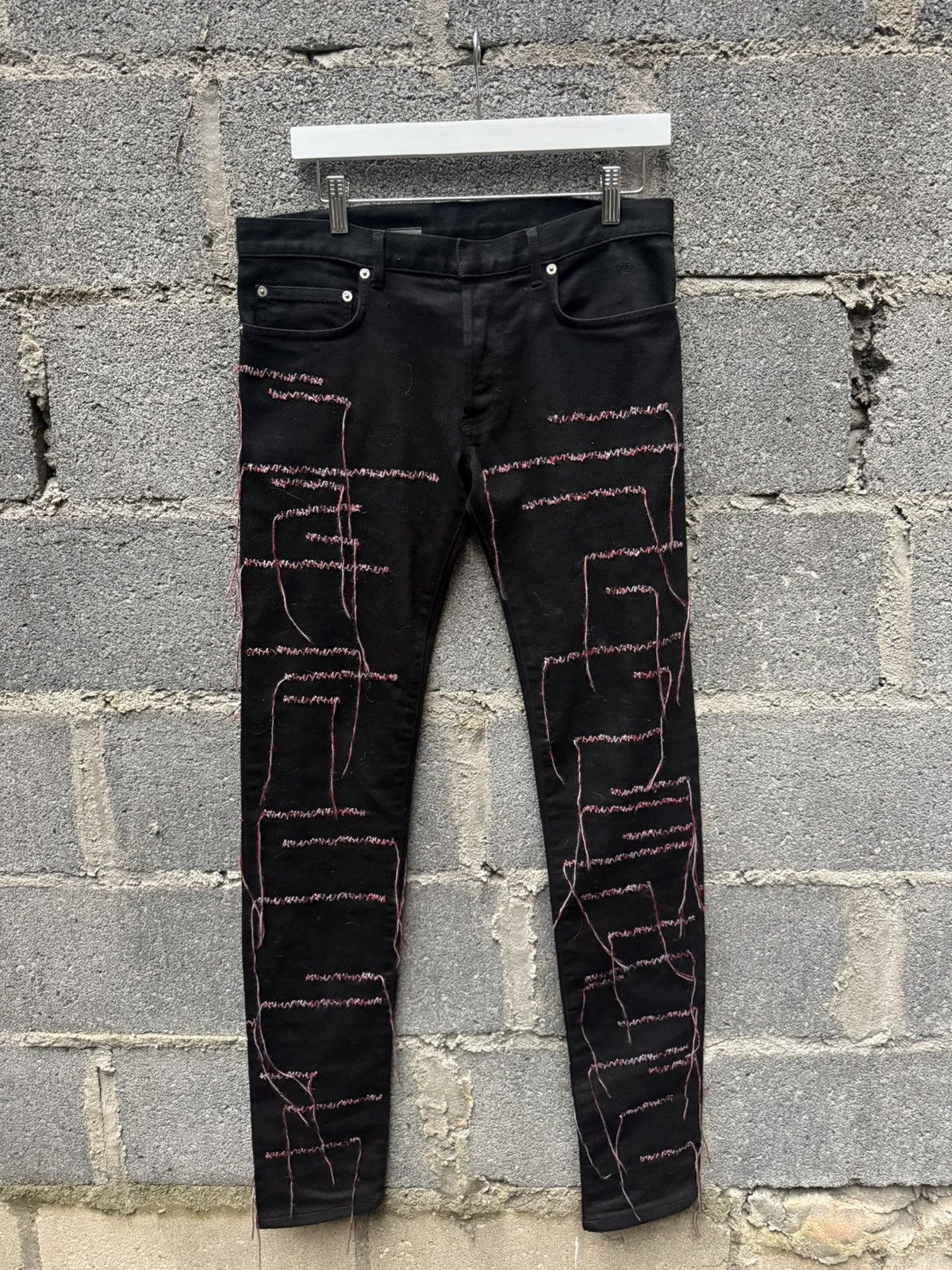 Dior AW16 Dior Stitching Denim Size US 30 / EU 46 - 1 Thumbnail