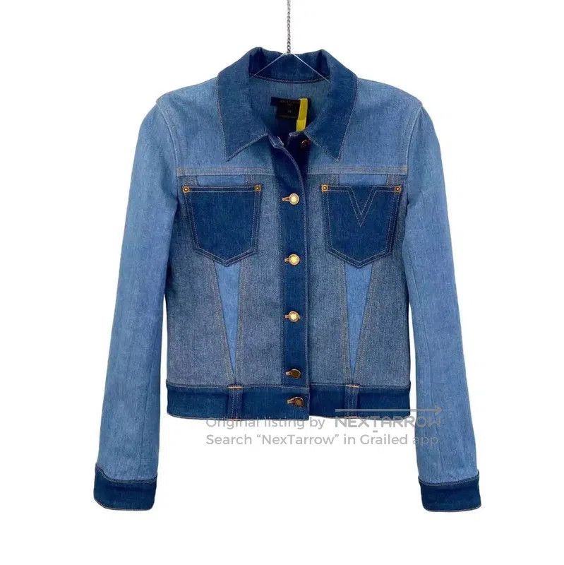 Louis Vuitton Louis Vuitton Blue Denim Women's Jacket . Size XXS / US 00 / IT 34 - 1 Thumbnail