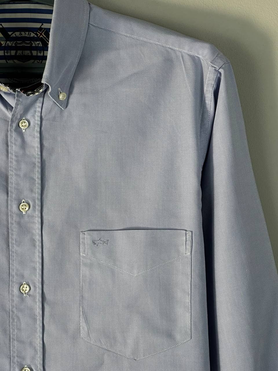 Paul & Shark Paul & Shark Yachting Luxury Oxford Blue Shirt Size US M / EU 48-50 / 2 - 4 Thumbnail