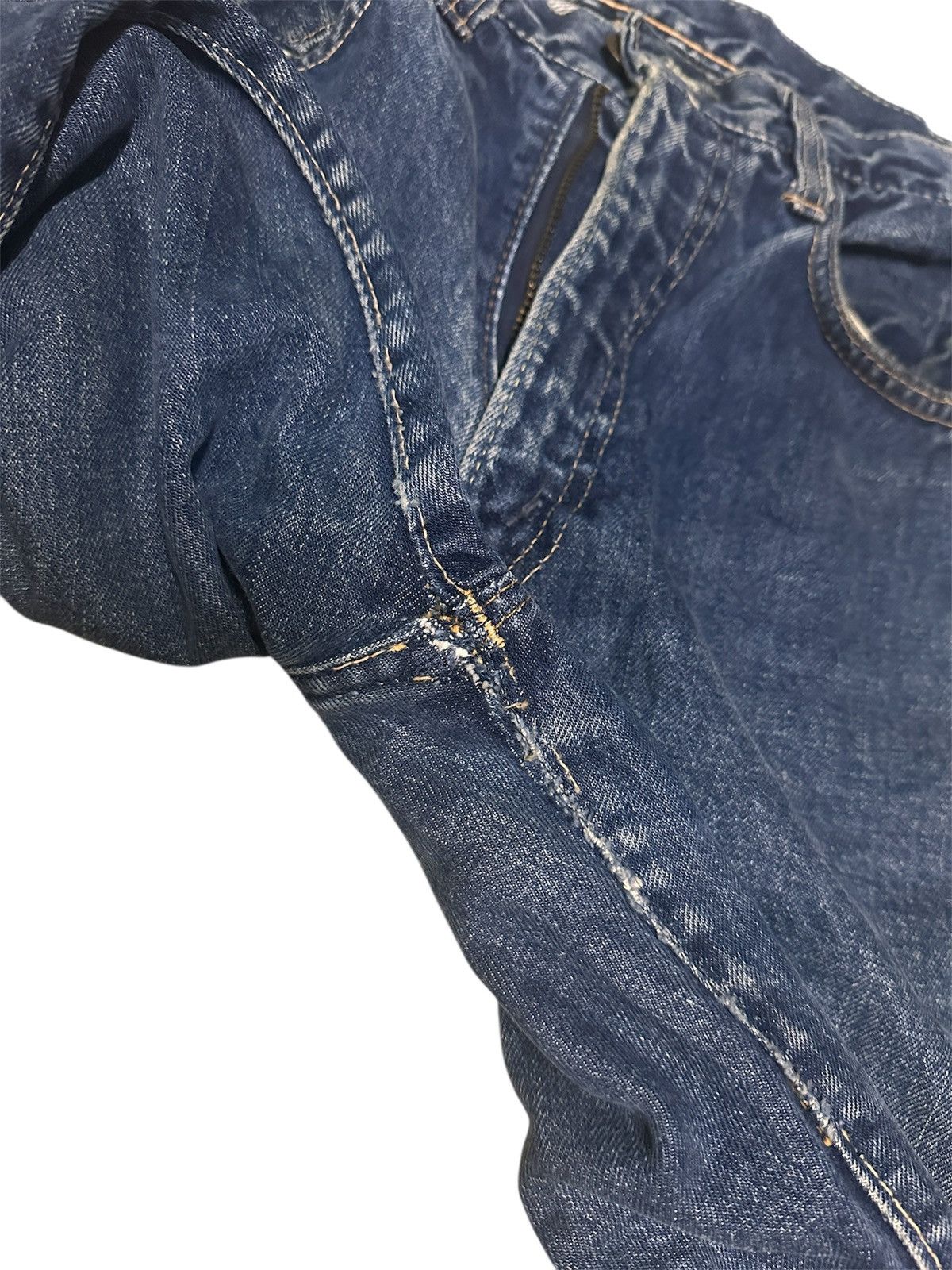 Vintage 🔥TRUE VINTAGE 60s LEVIS CAPITAL E SELVEDGE BUTTON “K”🔥 Size US 28 / EU 44 - 7 Thumbnail