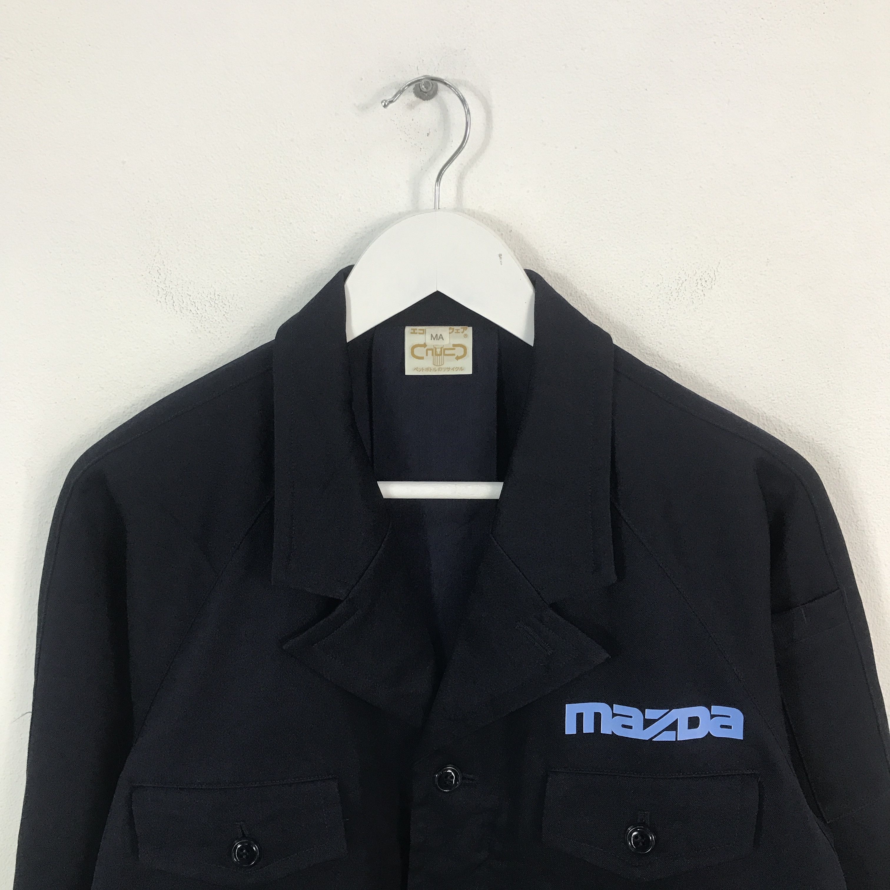 Japanese Brand Rare Mazda racing navy bomber jacket Size US L / EU 52-54 / 3 - 2 Thumbnail