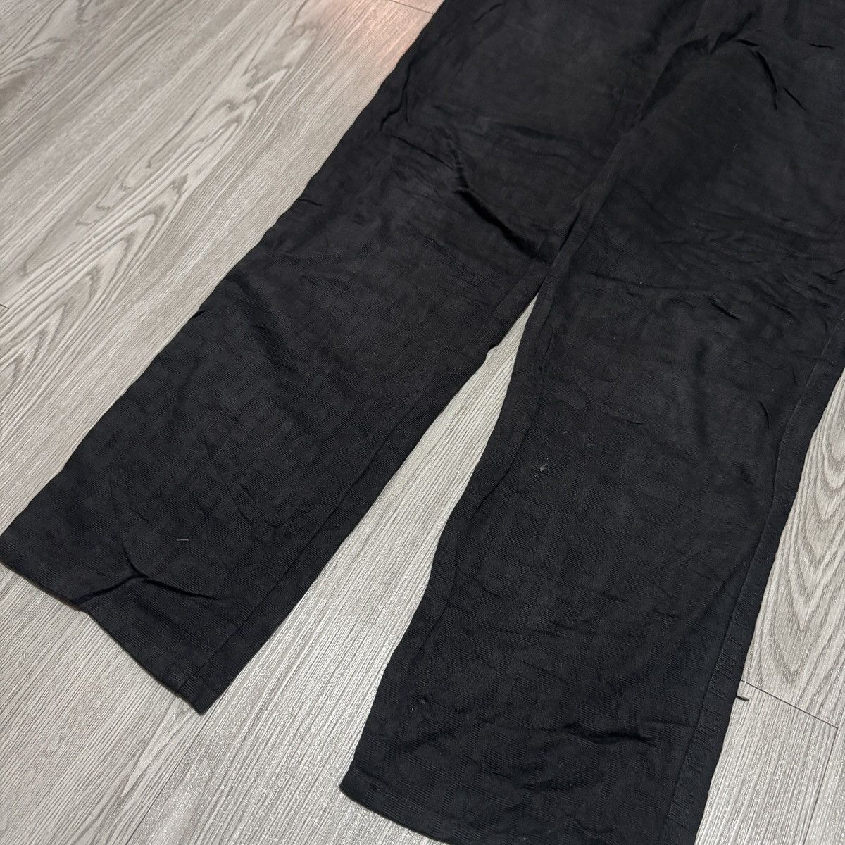Fendi Fendi Black Monogram Pants Size 28" / US 6 / IT 42 - 5 Thumbnail
