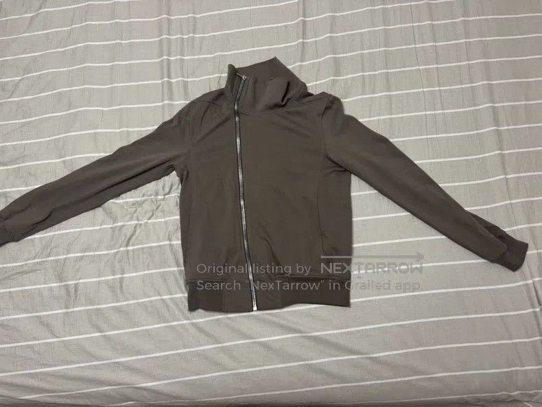 RICK OWENS size 34 Main line zipper jacket brown size 34