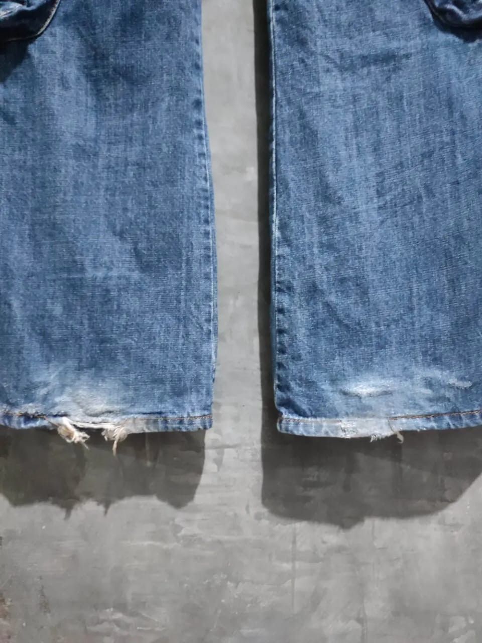 Japanese Brand Meladini Multipocket 3D Pocket Cargo Denim Flared Pants Size US 28 / EU 44 - 7 Thumbnail