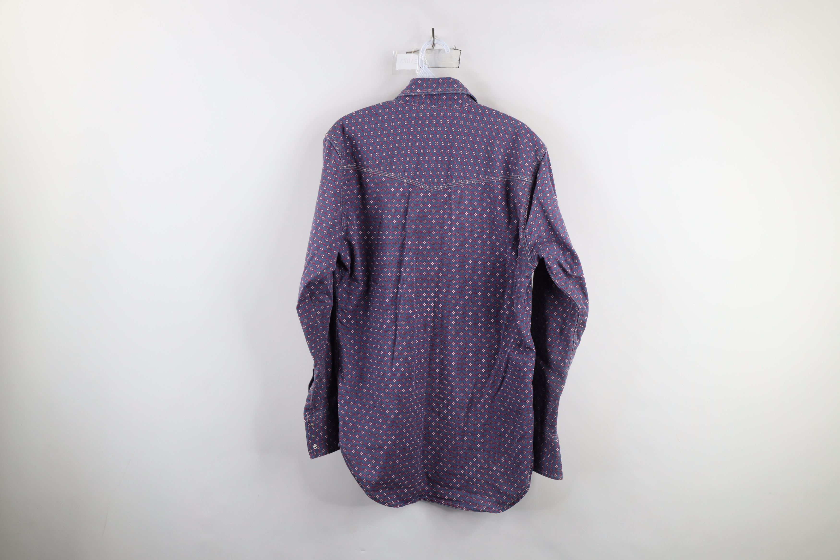 Vintage × Wrangler Wrangler FR 20X Fire Flame Resistant Snap Button Shirt Size US M / EU 48-50 / 2 - 16 Thumbnail