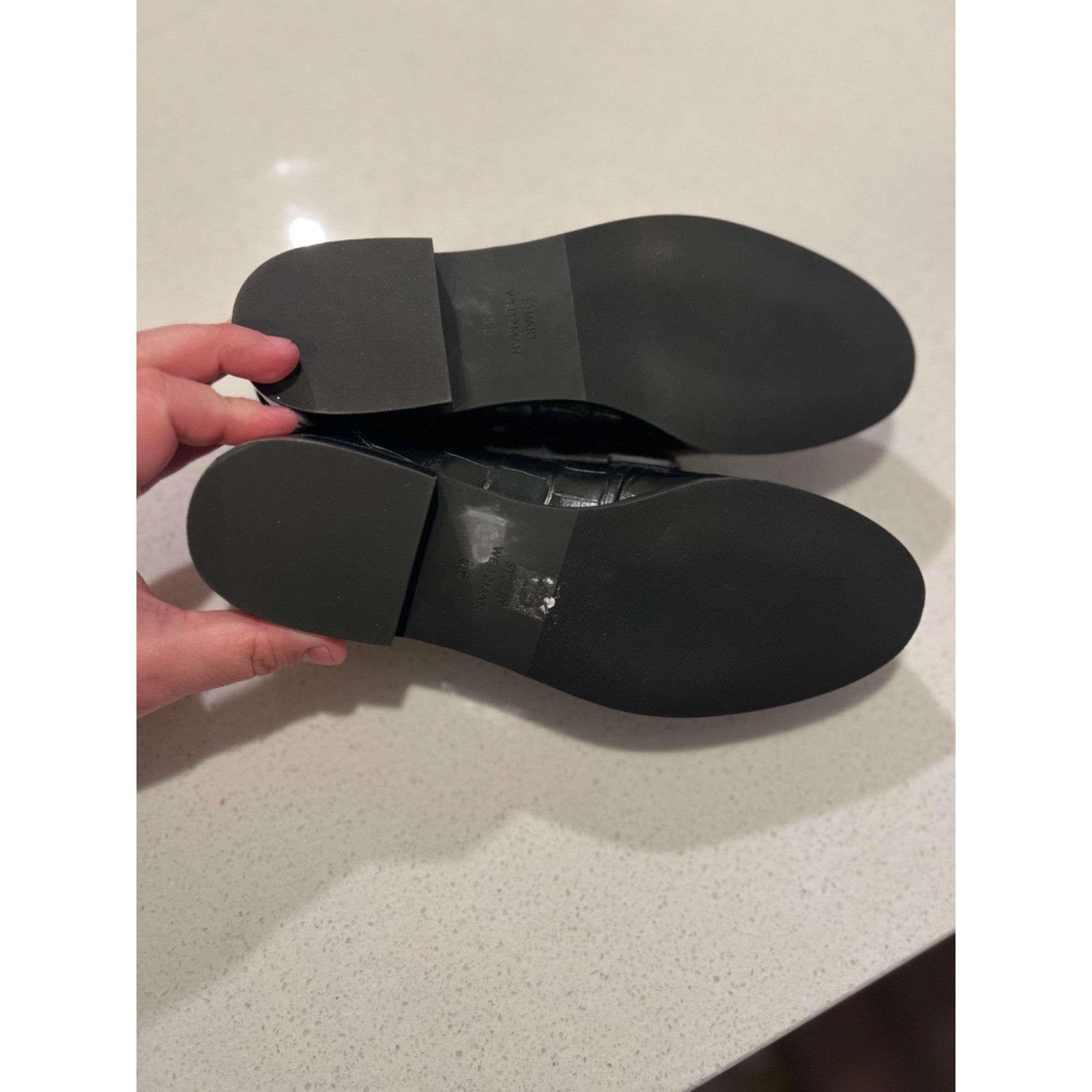 Stuart Weitzman Stuart Weitzman Leather Flats - Size 5.5 Size US 5.5 / IT 35.5 - 4 Thumbnail
