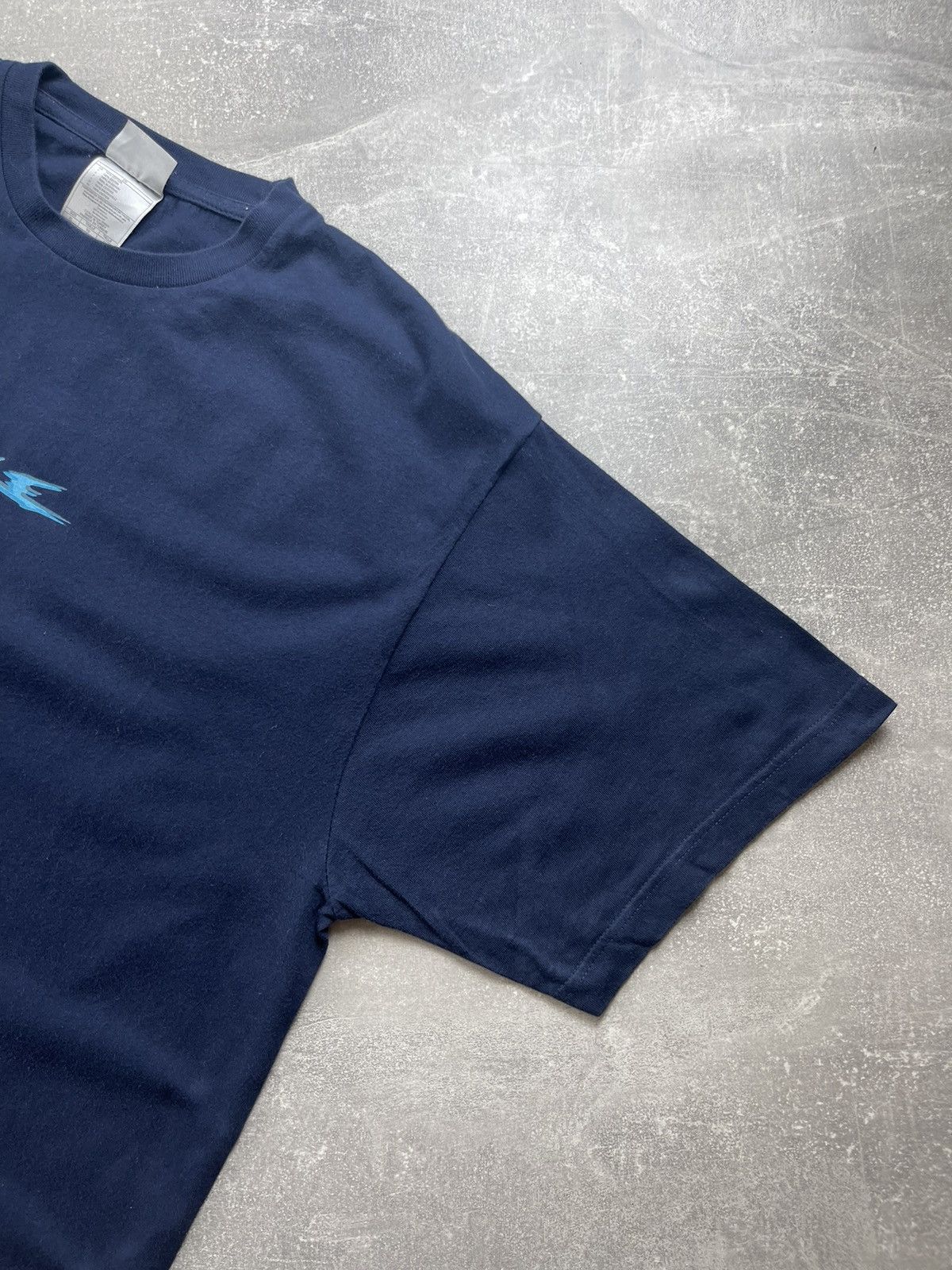 Nike Vintage Nike T-Shirt XL Navy Blue Spell Out Graffiti Logo Size US XL / EU 56 / 4 - 3 Thumbnail