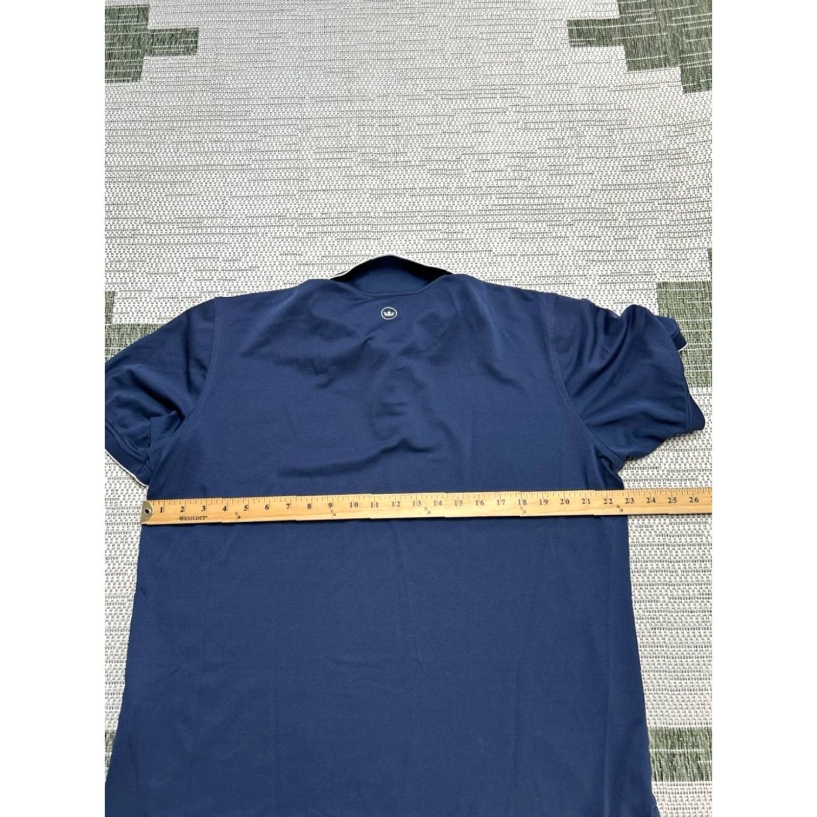 Peter Millar Peter Millar Polo Shirt Mens Large Blue Golf Polo Shirt Mens Large Blue Golf Size US L / EU 52-54 / 3 - 5 Thumbnail