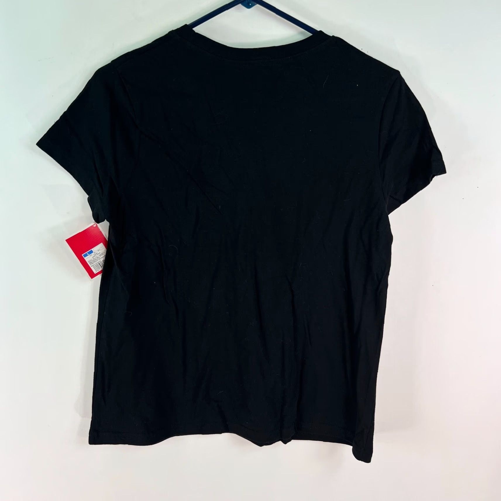 Vintage VINTAGE Ebony T Shirt Shirt Womens L Black Crew Neck Short Sleeve 100% Cotton Size L / US 10 / IT 46 - 3 Thumbnail