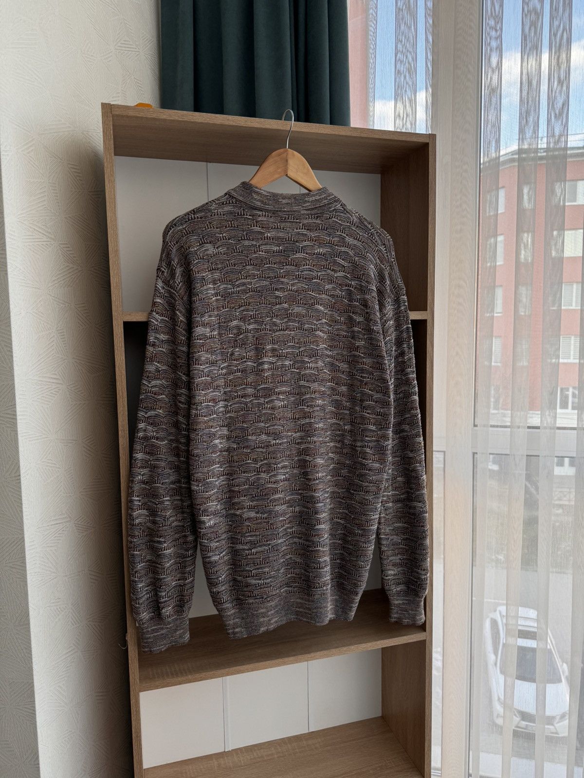 Missoni × Vintage Vintage Example by Missoni Mosaic Pattern Luxury Sweatshirt Size US XL / EU 56 / 4 - 10 Thumbnail