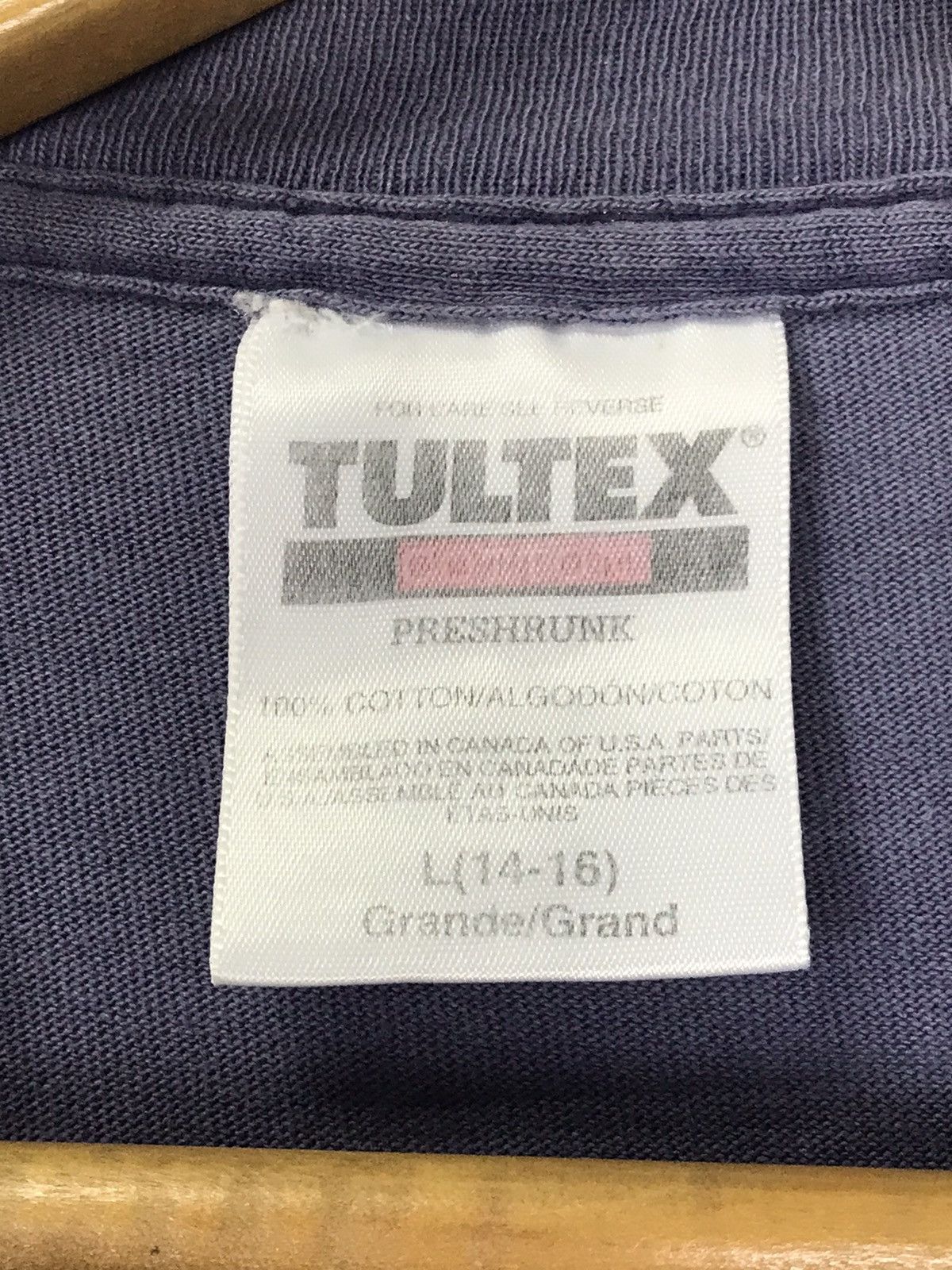 Tultex × Vintage Vintage Death from hell tee Size US L / EU 52-54 / 3 - 11 Thumbnail