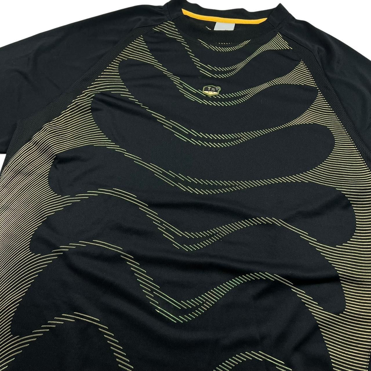Nike Vintage 2000s Nike TN Vein T-Shirt Black & Gold - Large Size US L / EU 52-54 / 3 - 2 Thumbnail