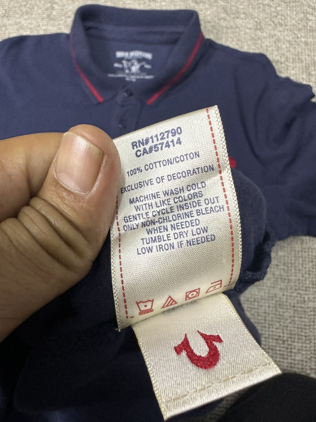 True Religion True Religion Polo Soft Tee A1024 Size US L / EU 52-54 / 3 - 10 Thumbnail