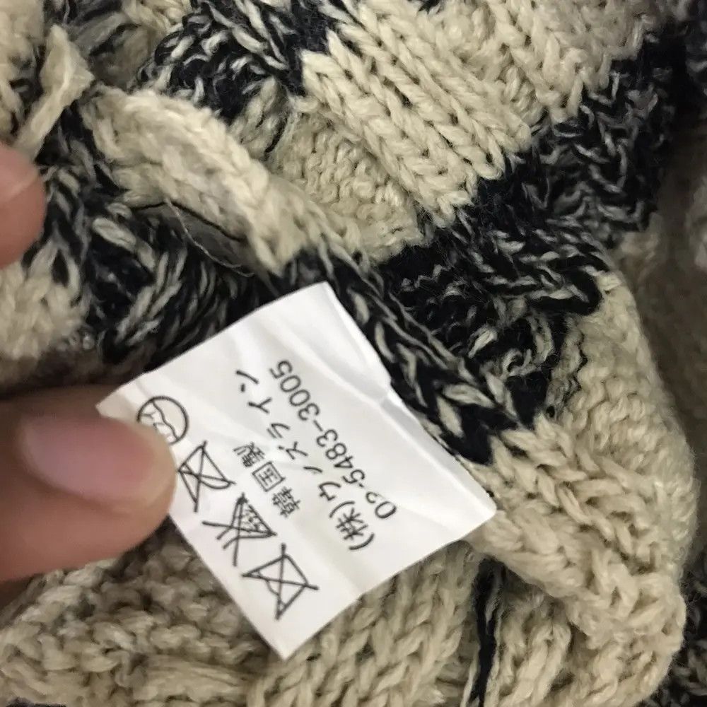 Japanese Brand × Vintage Japanese Brand Stripe Design Beanie Hat Size ONE SIZE - 5 Thumbnail