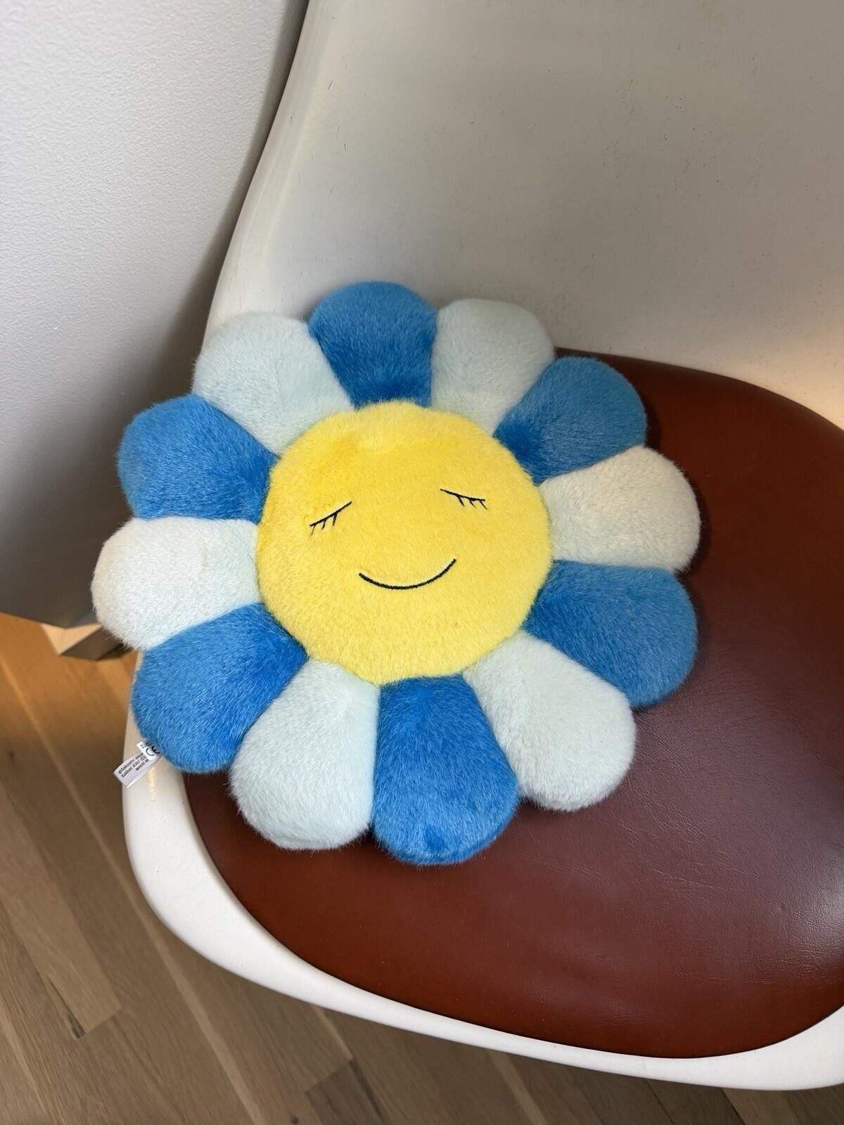 Takashi Murakami Takashi Murakami Flower Cushion Blue Pillow Plush 30cm Size ONE SIZE - 2 Thumbnail