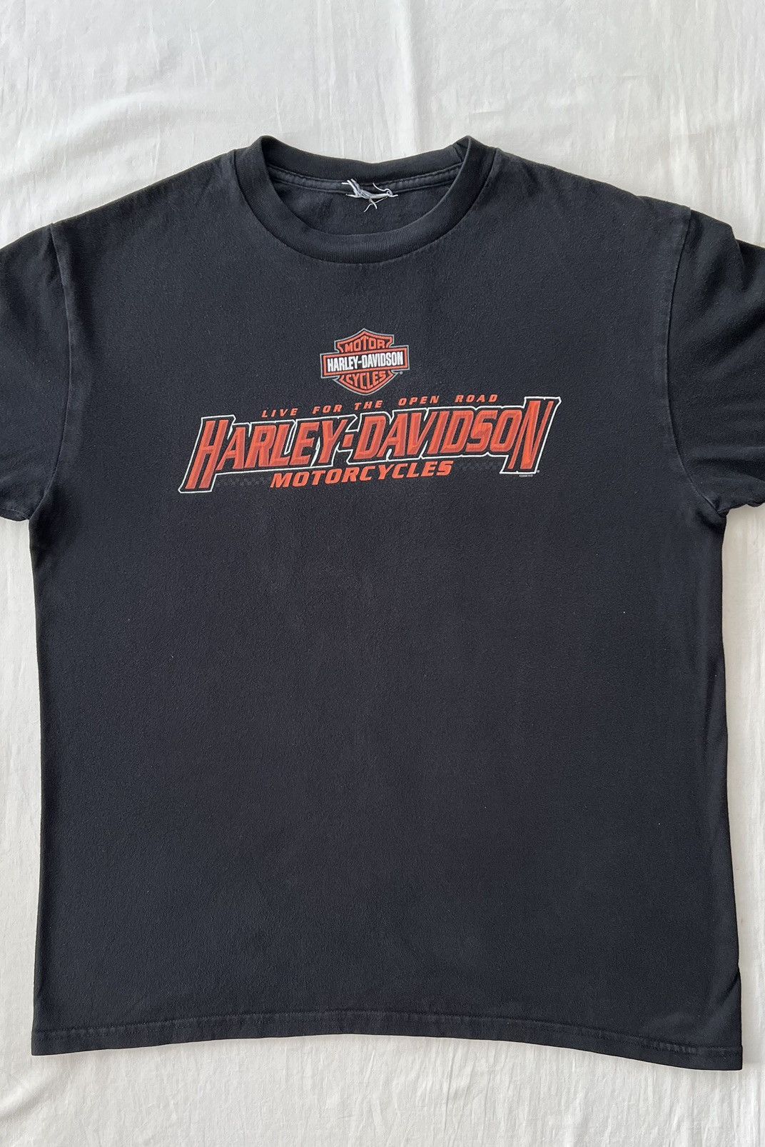 Harley Davidson Vintage 2010 Harley Davidson Motorcycles Eagle Flame T-shirt Size US L / EU 52-54 / 3 - 5 Thumbnail