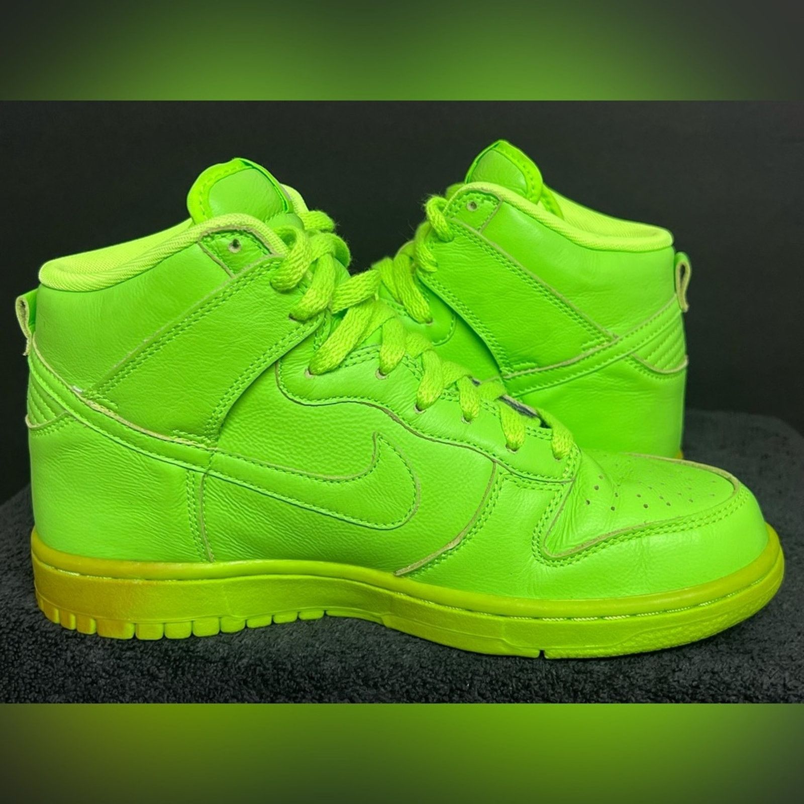 Nike Nike Dunk ID Glow Volt Green Shoes High Size 8 RARE 1/1 Size US 8 / IT 38 - 6 Thumbnail