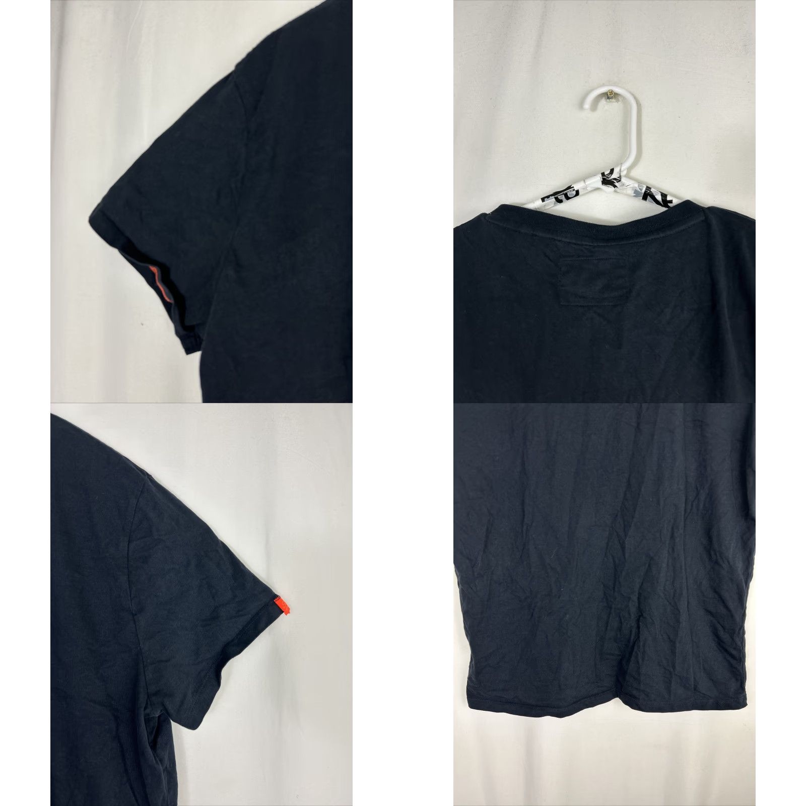 Superdry VINTAGE Superdry Orange Label Womens T-Shirt Black V-Neck Short Sleeve 3XL XXL Update? Size XXL / US 16-18 / IT 52-54 - 9 Thumbnail
