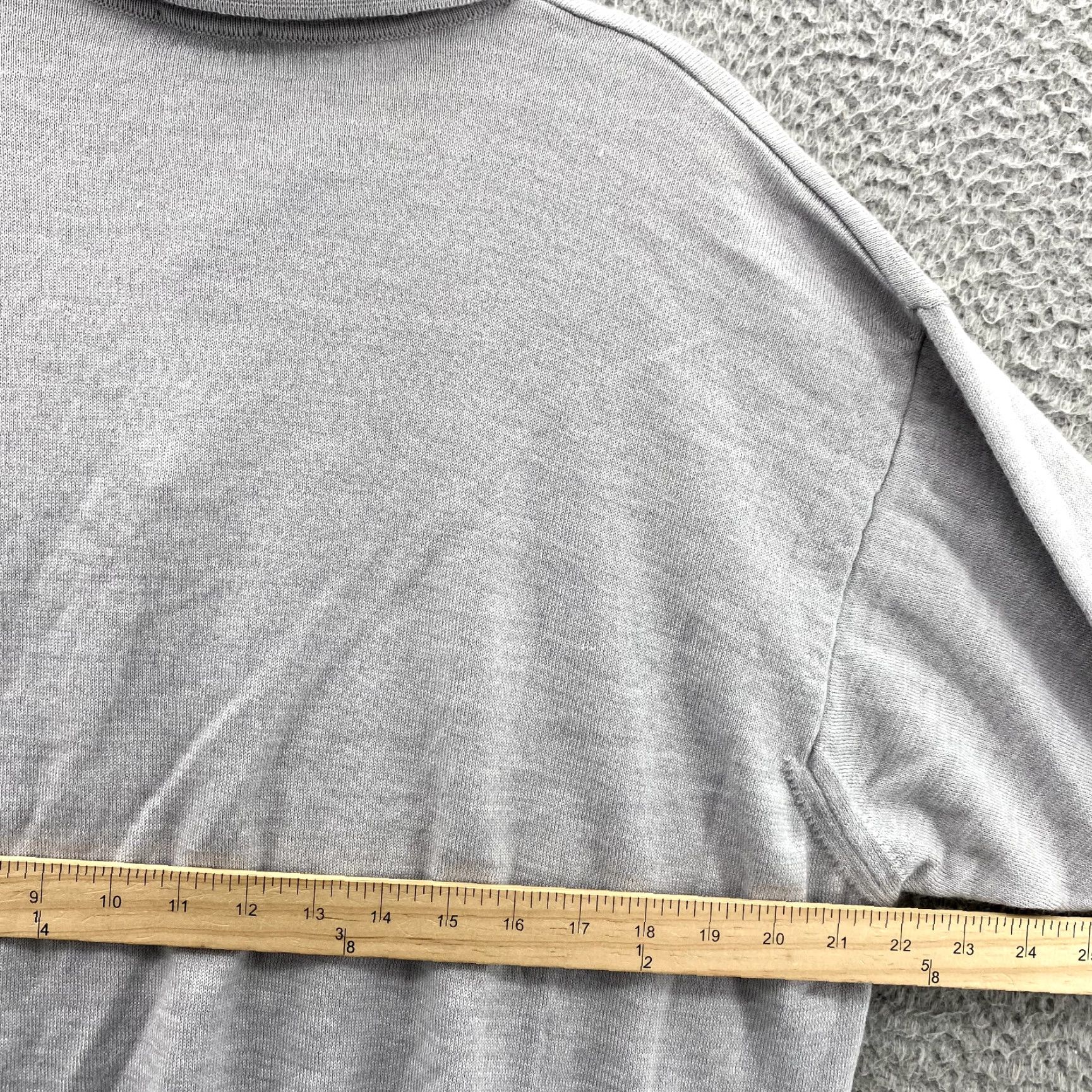 Vintage Poeta Moda Sweater Men’s XXL Gray Wool Blend Preppy Academia Office 90’s Italy Size US XXL / EU 58 / 5 - 5 Thumbnail