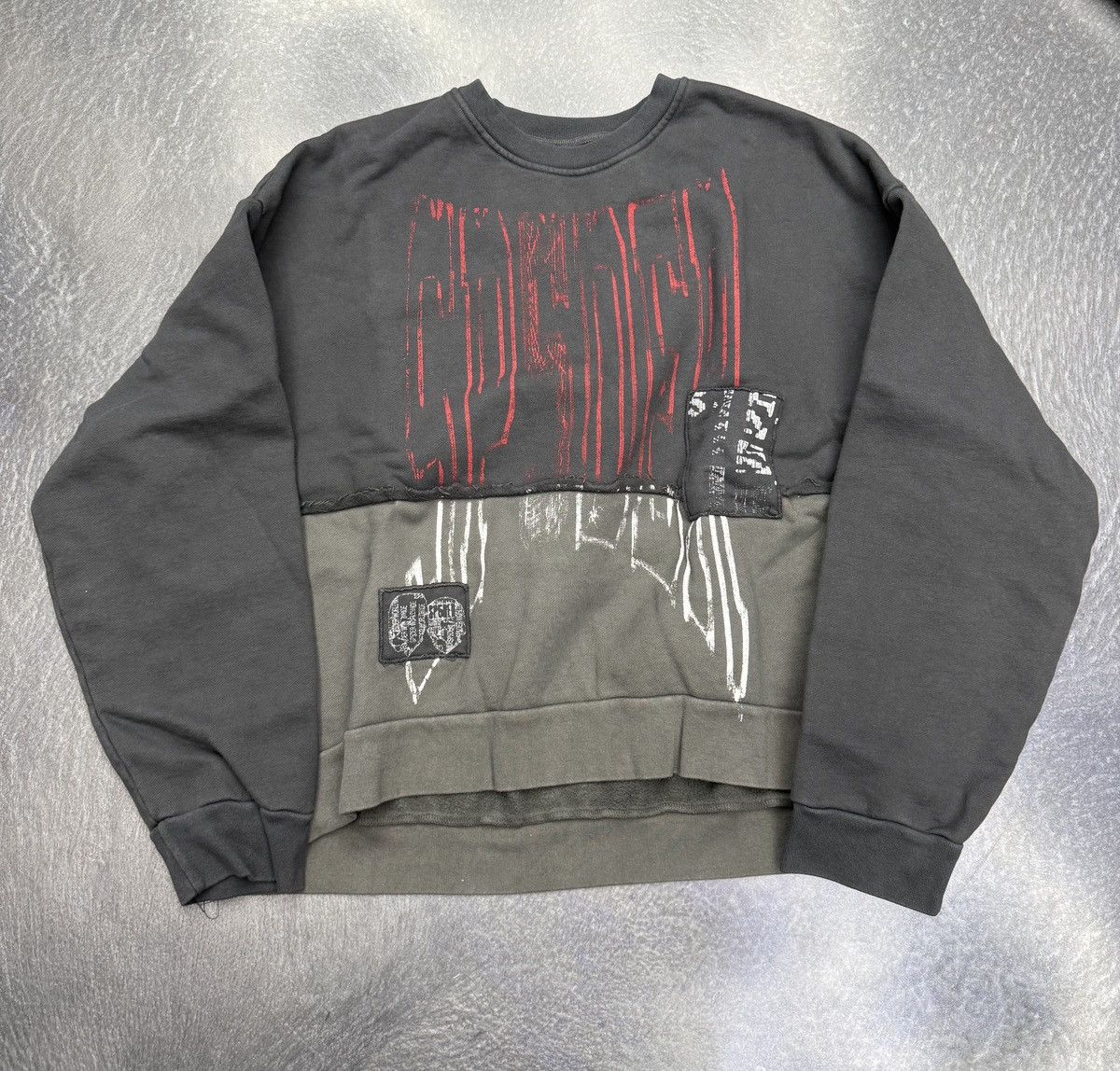 Sp5der Sp5der Diffused Collegiate Crewneck Size US XL / EU 56 / 4 - 1 Thumbnail