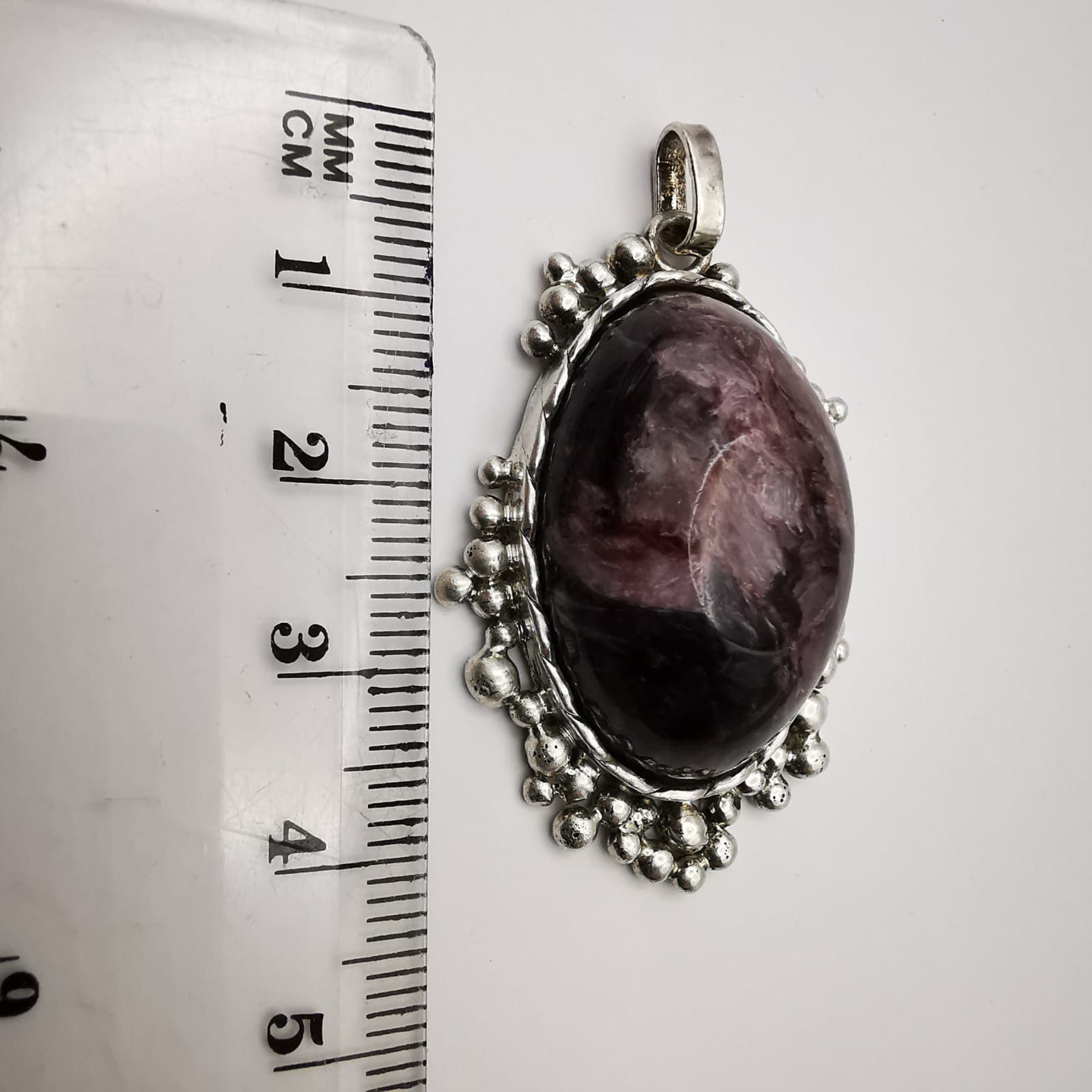 Sterling Silver Vintage jewelry Pendant 925 Sterling Silver, Charoet Size ONE SIZE - 5 Thumbnail