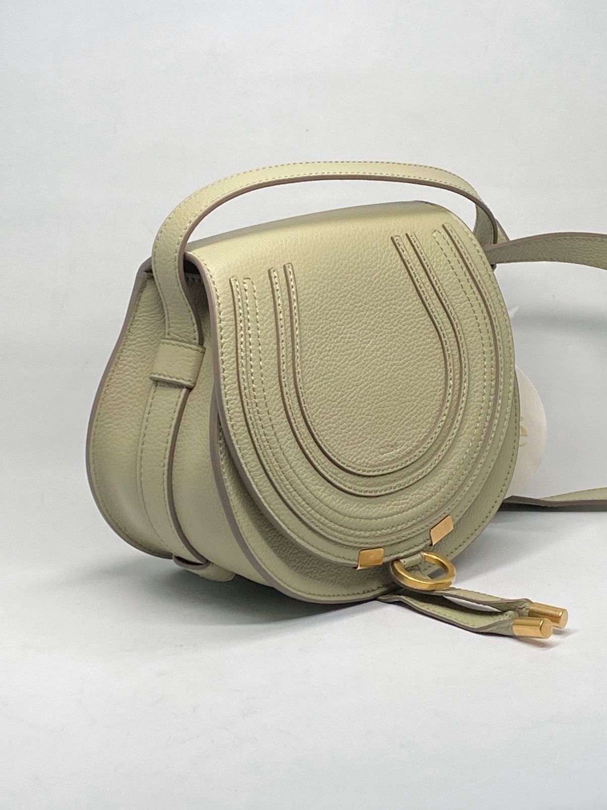 Chloe Chloe Marcie Small Crossbody Bag in Grained Calfskin Size ONE SIZE - 4 Thumbnail