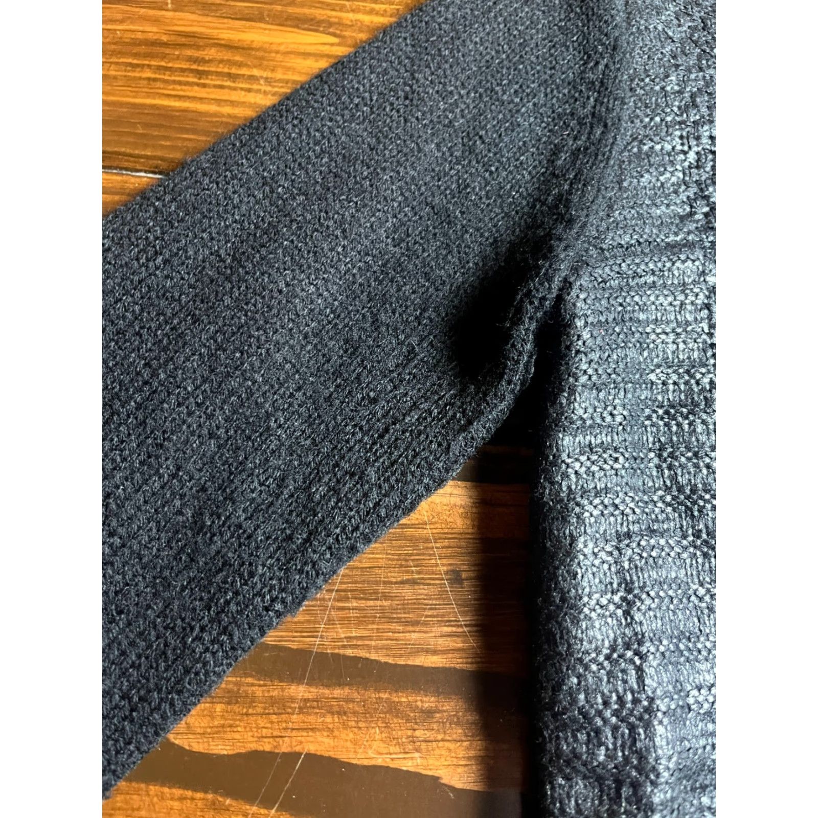 Vintage Press Sweater, Women's Small, Black, Pullover, Round Neck, Regular Fit, Casual, Long Sleeve, Sweatshirt? Size S / US 4 / IT 40 - 3 Thumbnail