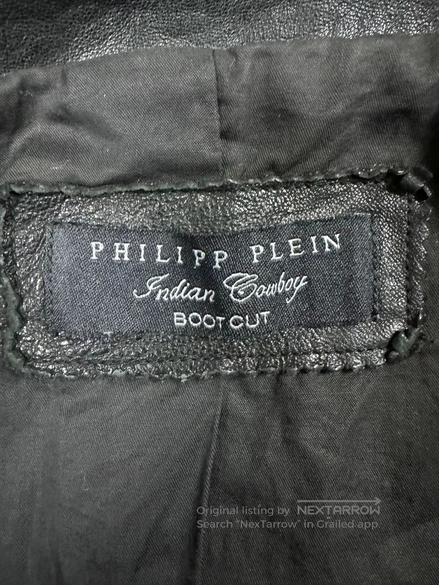 Philipp Plein Philipp Plein Leather Motorcycle Jacket. Size US M / EU 48-50 / 2 - 4 Thumbnail