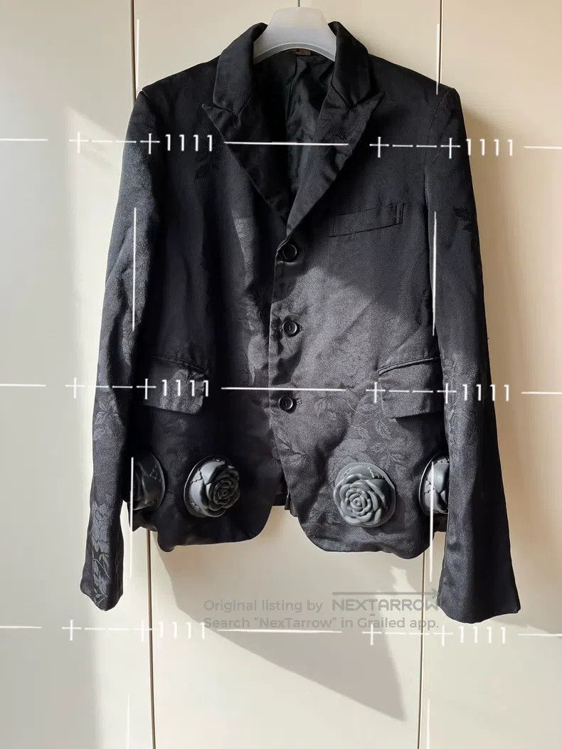 Comme des Garcons Comme Des Garcons Roses Blazer Size XS / US 0-2 / IT 36-38 - 4 Thumbnail