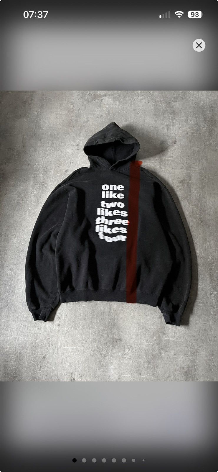 Balenciaga Balenciaga one like black hoodie FW20 rare Size US S / EU 44-46 / 1 - 16 Thumbnail