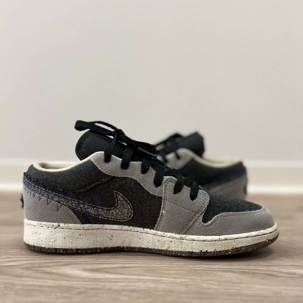 Jordan Brand × Nike Nike Air Jordan 1 SE Crater Low Sneakers Size US 8 / IT 38 - 6 Thumbnail