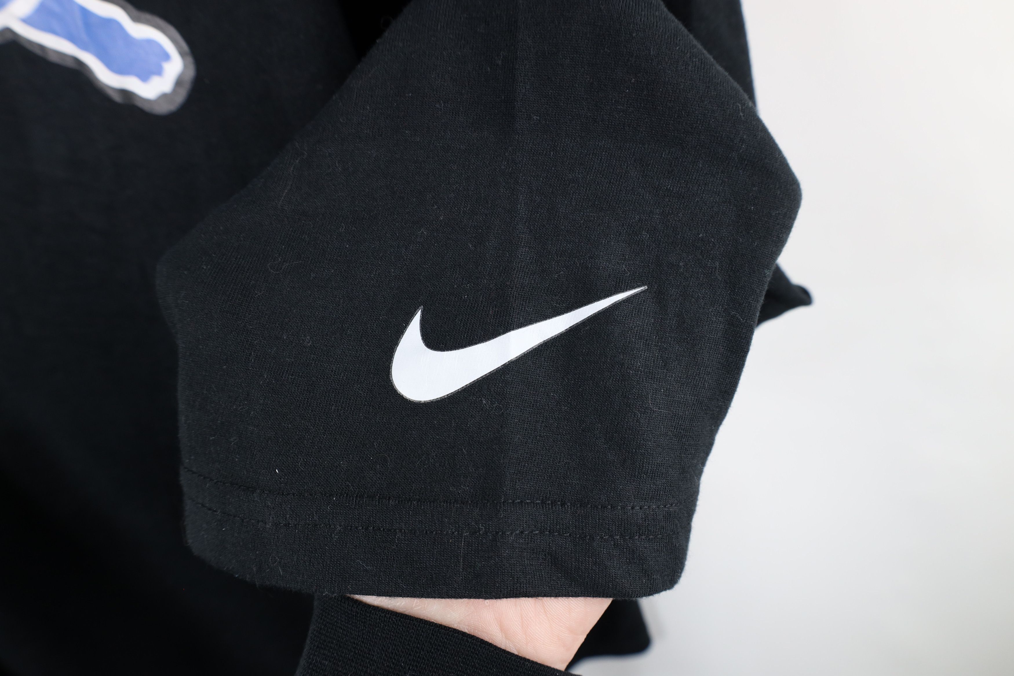 Nike × Vintage New Nike Detroit Lions Football Long Sleeve T-Shirt Black Size US XL / EU 56 / 4 - 4 Thumbnail