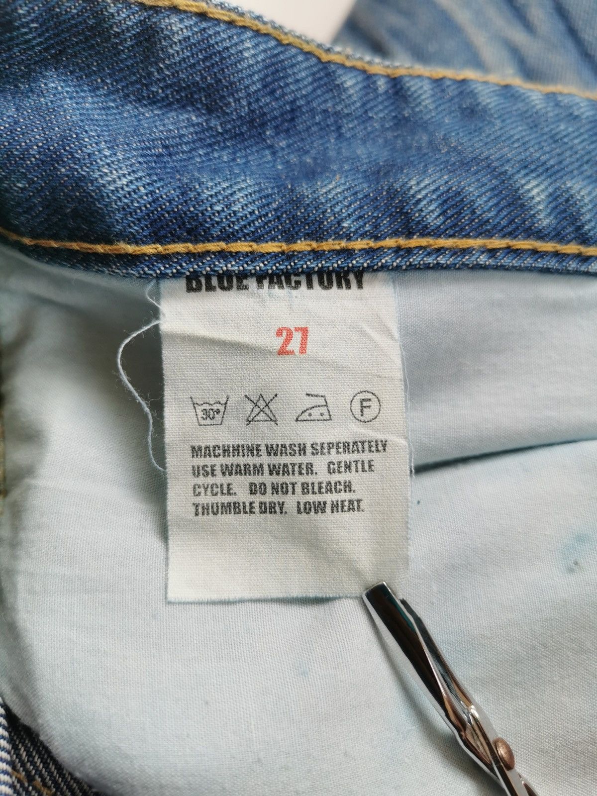 Blue Blue Japan Blue Blue Japan Distressed Jeans Size US 30 / EU 46 - 8 Thumbnail