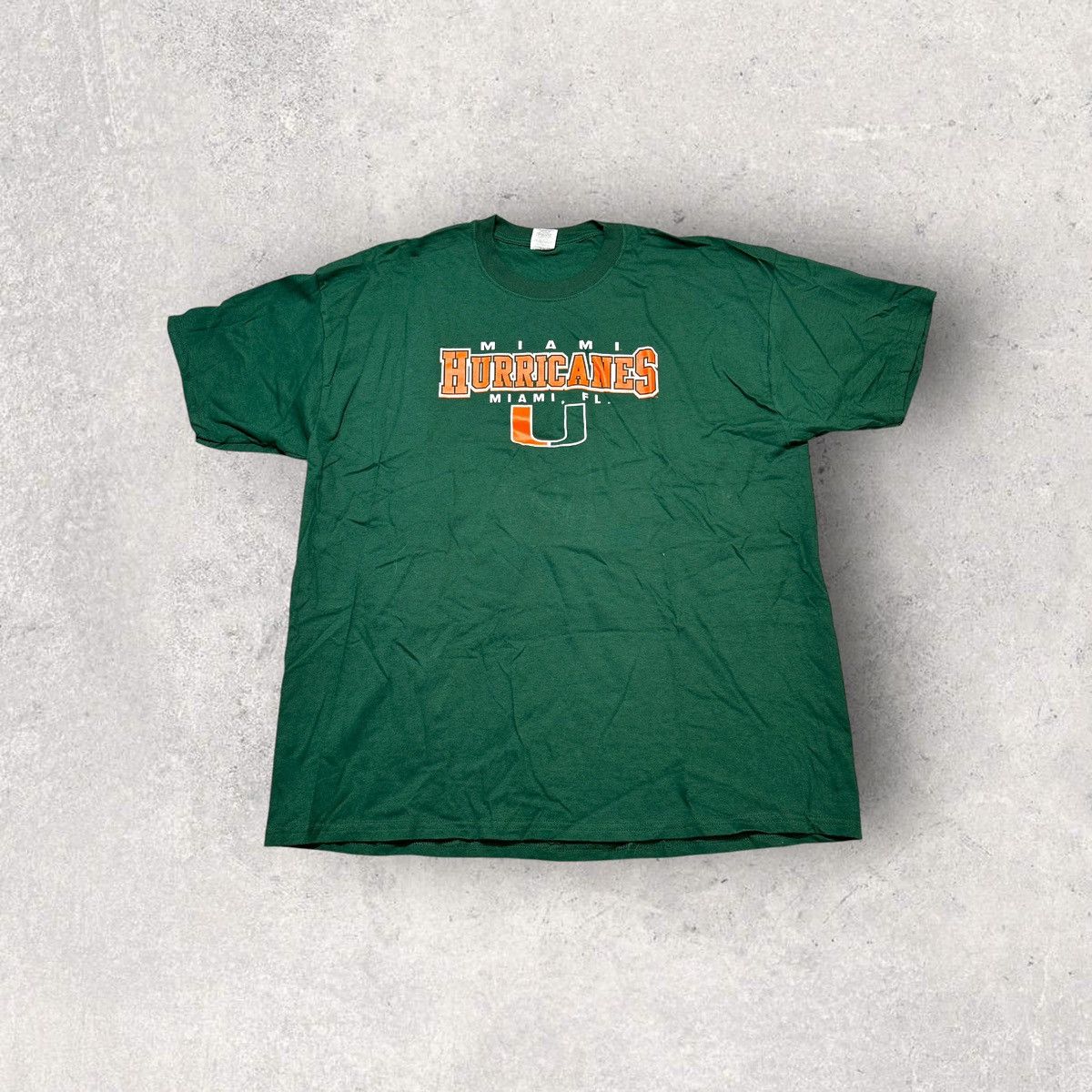 Jerzees × NCAA × Vintage Vintage Miami Hurricanes tee Size US XXL / EU 58 / 5 - 1 Thumbnail