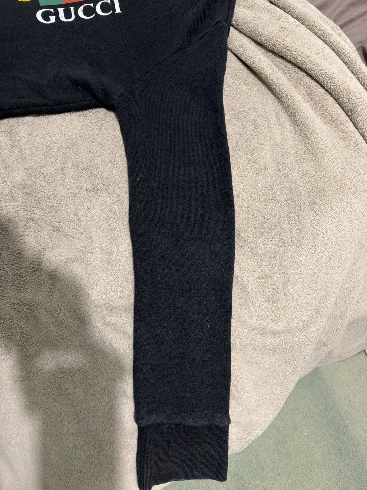 Gucci Gucci Interlocking-G Cotton Hoodie Black Size US XL / EU 56 / 4 - 2 Thumbnail