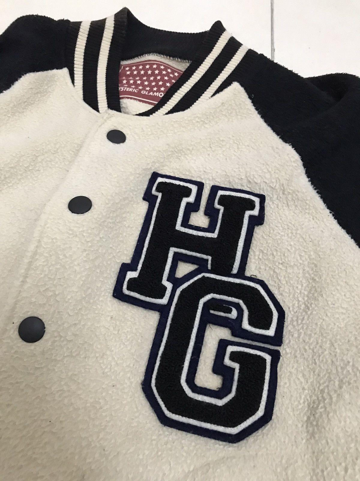 Hysteric Glamour Hysteric Glamour fleece Varsity Jacket Size US S / EU 44-46 / 1 - 12 Thumbnail