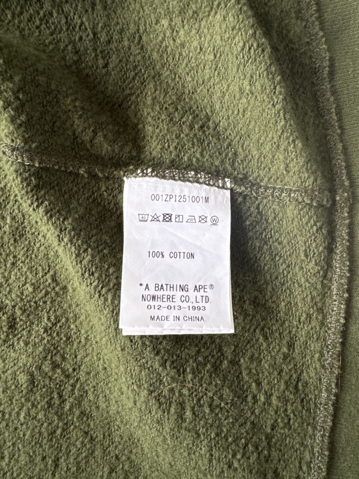 Bape College Logo Full Zip Hoodie Size US XL / EU 56 / 4 - 6 Thumbnail