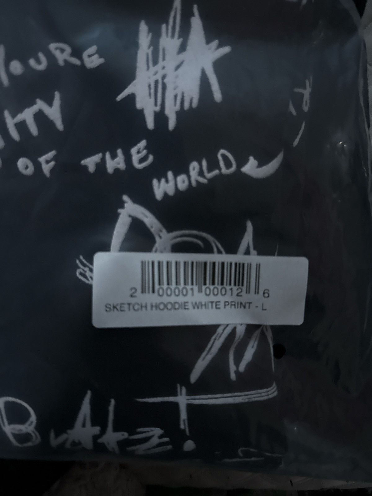 Revenge XXXTentacion White Print Sketch Hoodie Size US L / EU 52-54 / 3 - 2 Thumbnail