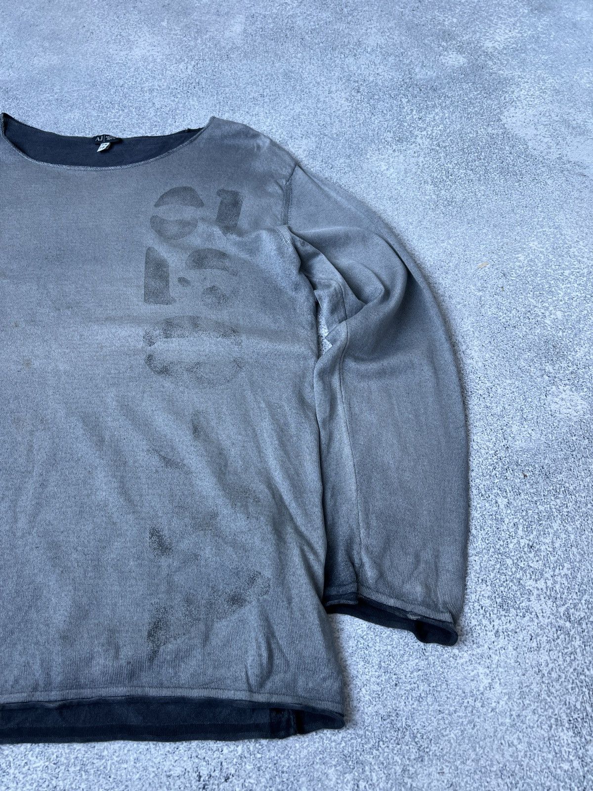 Armani × Vintage Vintage Armani Jeans hype long sleeve Size US S / EU 44-46 / 1 - 6 Thumbnail