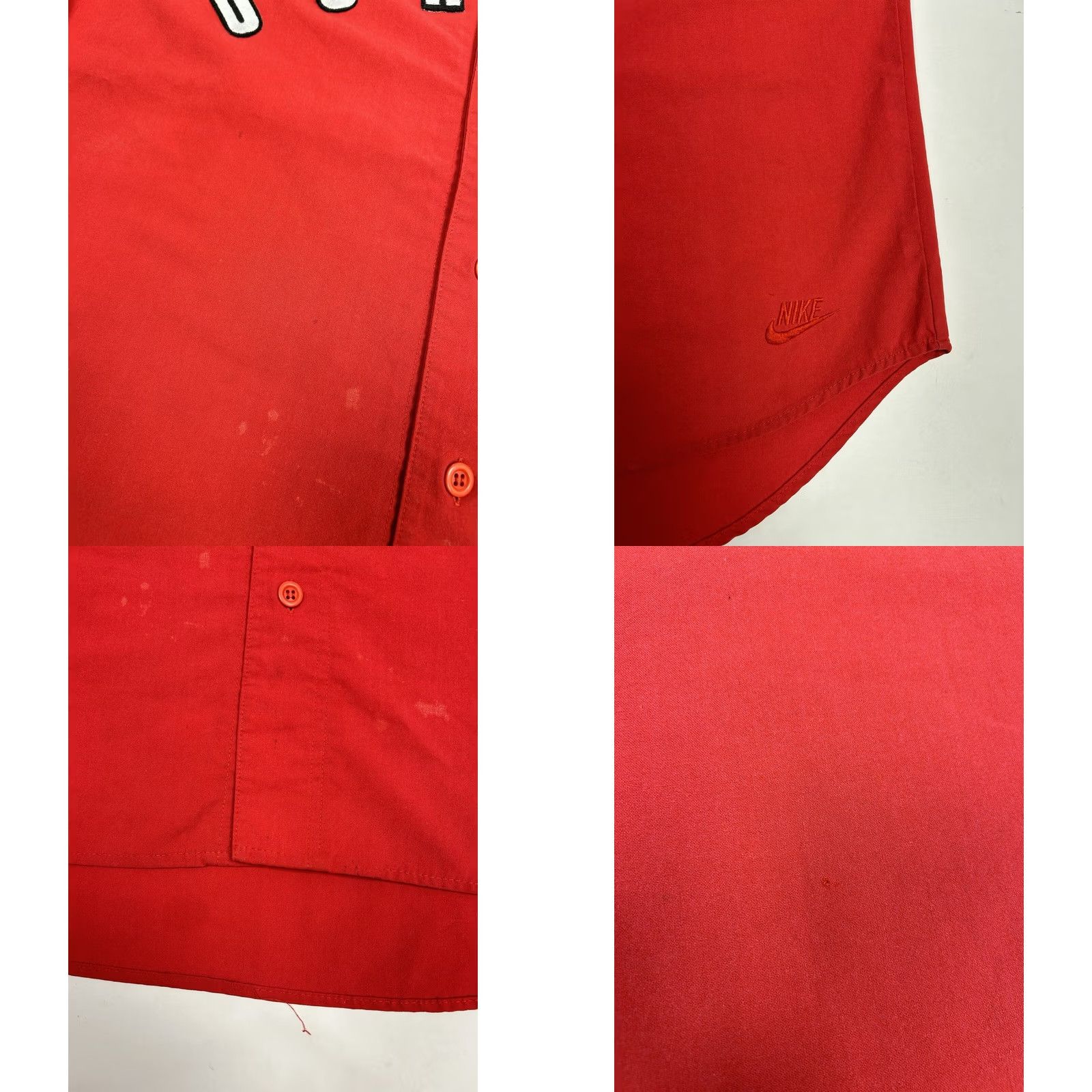 Nike VINTAGE Nike Air Jordan Spellout Logo Baseball Jersey & Matching Shorts Set XL/L Size US XL / EU 56 / 4 - 8 Thumbnail